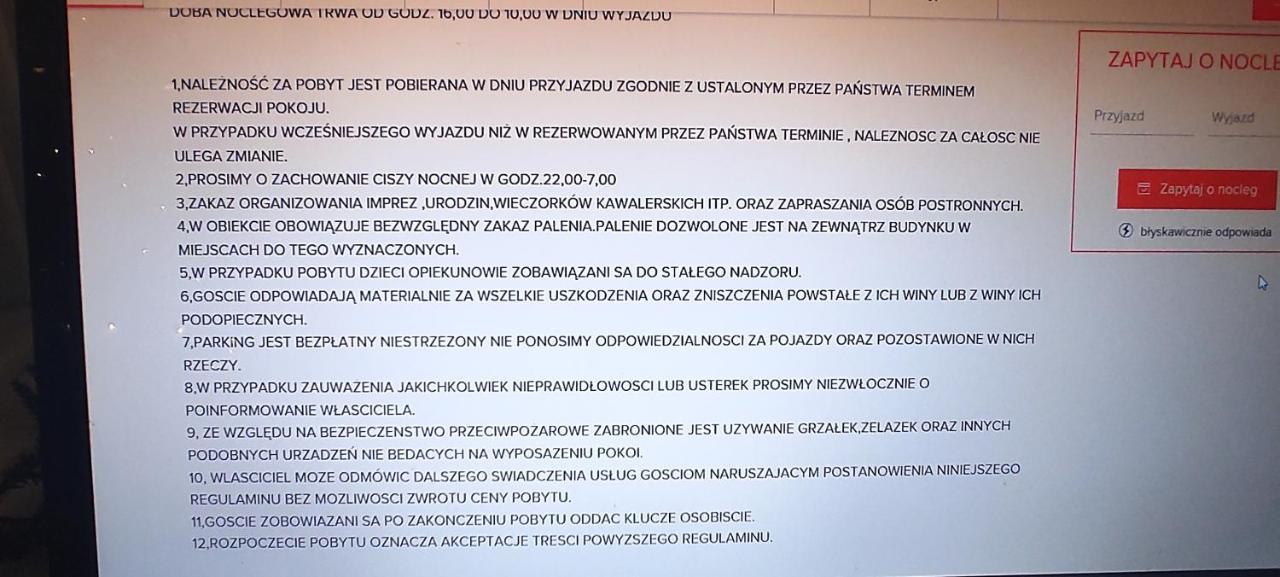 Pokoje Goscinne I Apartamenty Margaret Кудова-Здруй Экстерьер фото